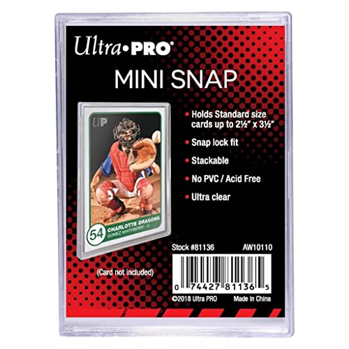 Ultra Pro 81136 Mini Snap Tite, durchsichtig von Ultra Pro
