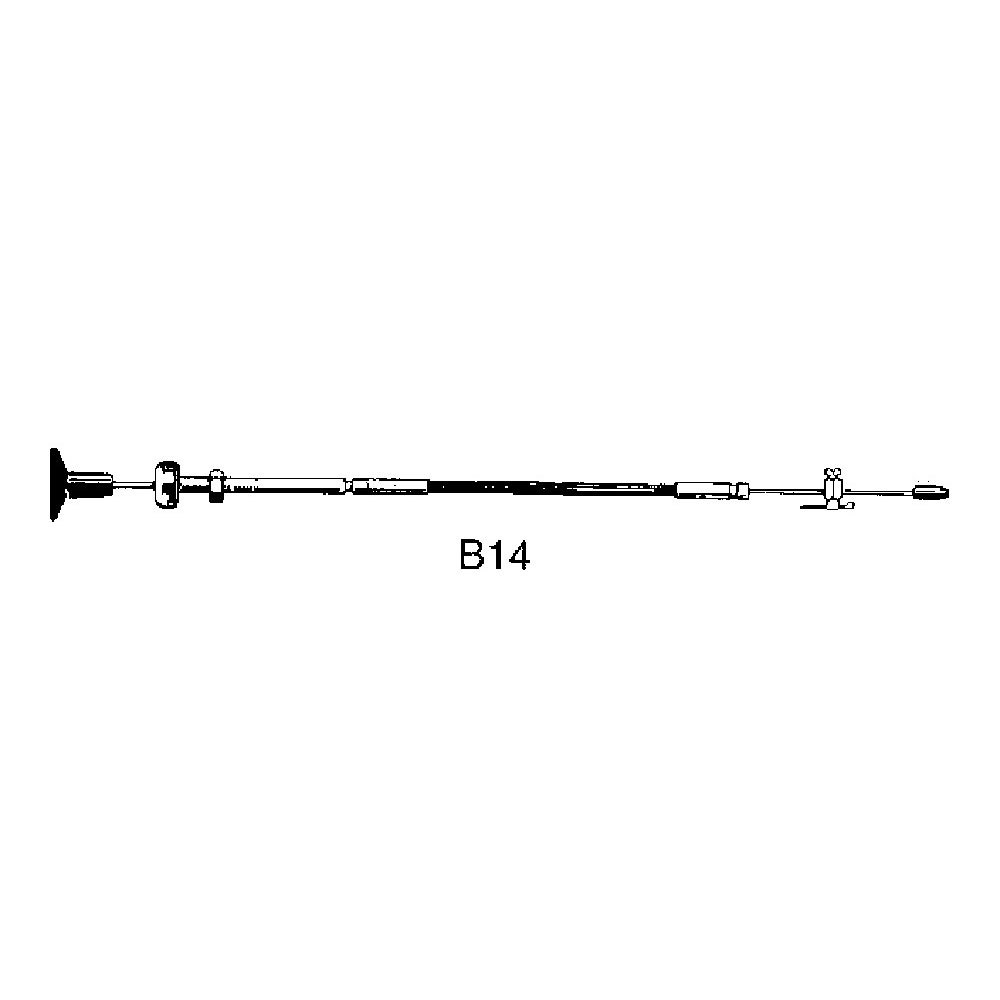 Ultraflex B14 Stop Cable Silber 14´ von Ultraflex