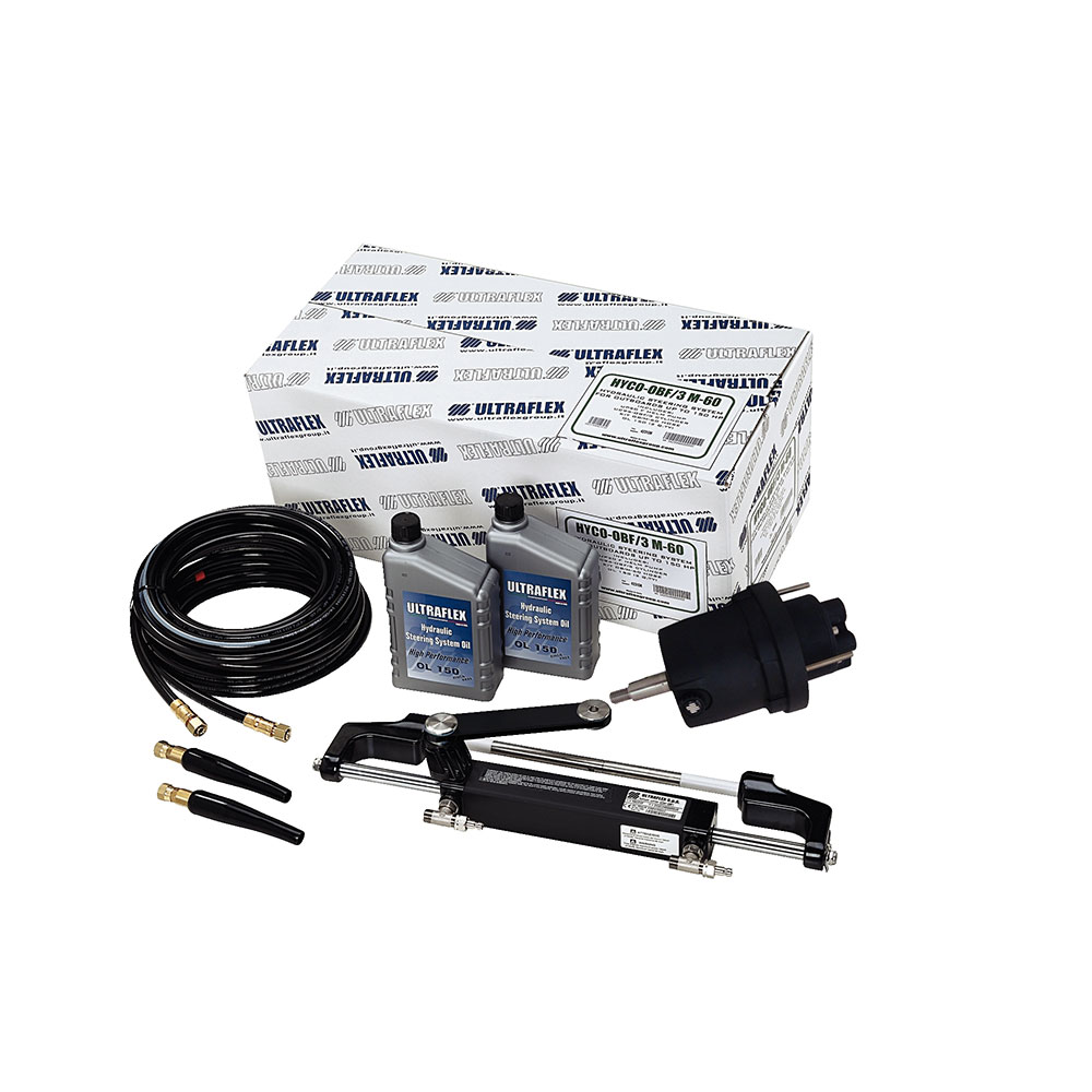 Ultraflex Hytech 175cv Hydraulic Steering System Silber von Ultraflex
