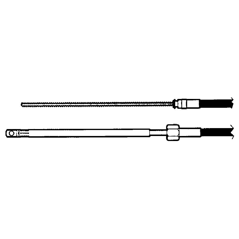 Ultraflex M66 Rudder Cable Silber 25´ von Ultraflex