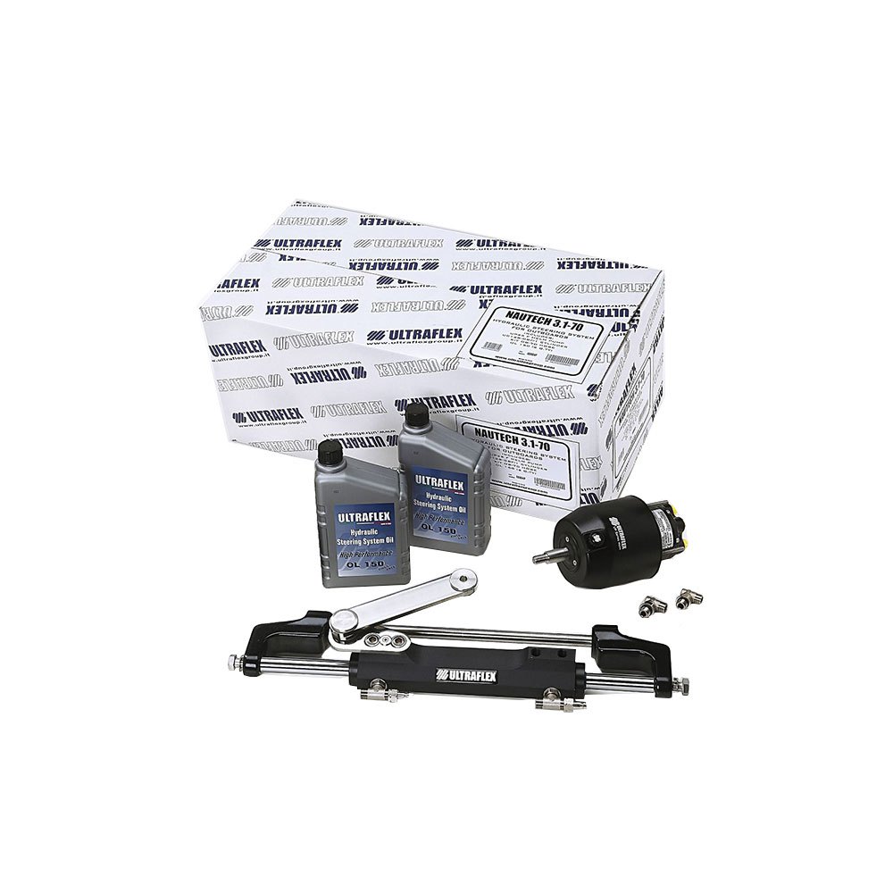 Ultraflex Nautech1-obf/1 300hp Hydraulic Steering Set Silber von Ultraflex
