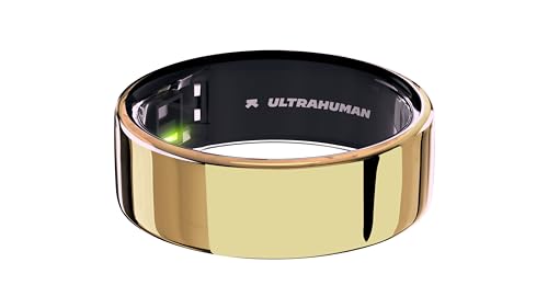 ULTRAHUMAN Ring AIR - No App Subscription - Smart Ring - Size First with Sizing Kit - Track Sleep, Movement & Recovery Score, Workouts, HR, HRV - Up to 6 Days Battery (Size 11) von Ultrahuman