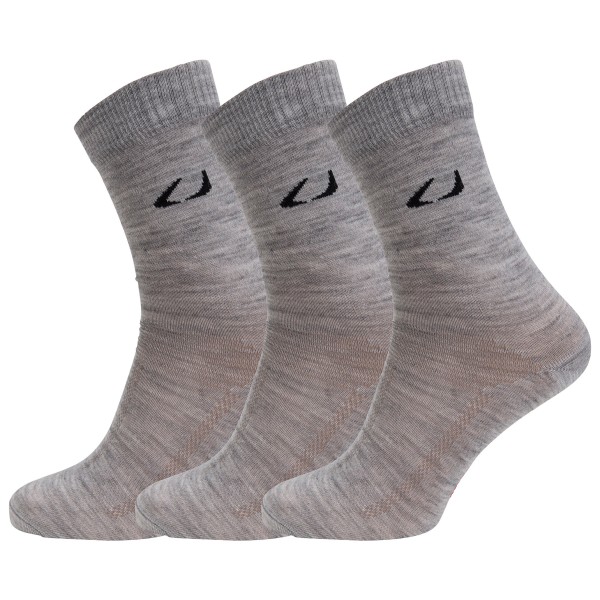 Ulvang - Women's Light 3-Pack - Merinosocken Gr 40-45 grau von Ulvang