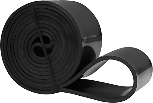 Widerstandsbänder Fitnessbänder Natürlichem Latex Mini Gymnastikbänder für Klimmzug Krafttraining Crossfit Pilates Yoga Fitness Sport Muskelaufbau(Schwarz (80-150LB)) von UmI.