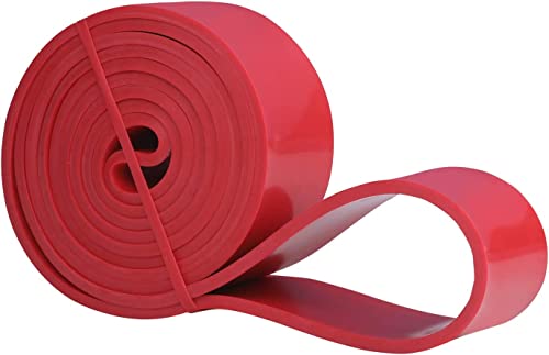 Widerstandsbänder Fitnessbänder Natürlichem Latex Mini Gymnastikbänder für Klimmzug Krafttraining Crossfit Pilates Yoga Fitness Sport Muskelaufbau (Rot(70-120LB)) von UmI.