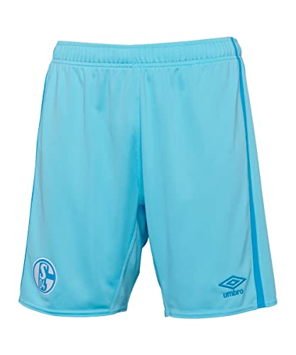 UMBRO Replicas - Shorts - National FC Schalke 04 Short 3rd 2021/2022 Kids blau YL (152) von Umbro