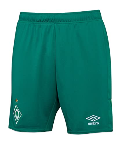 UMBRO Replicas - Shorts - National SV Werder Bremen Short 3rd 2021/2022 Kids Gruen YL (152) von UMBRO