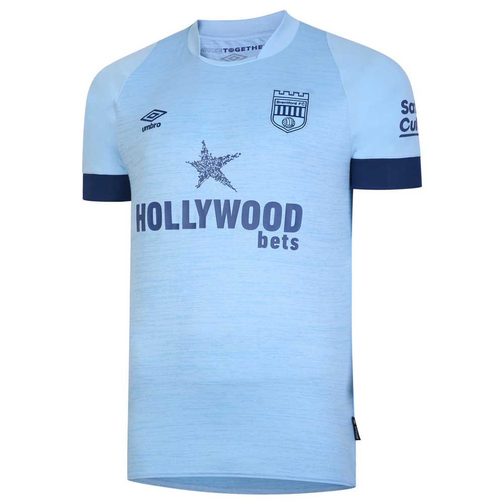 Umbro Brentford Fc Replica Short Sleeve T-shirt Away 22/23 Blau XL von Umbro