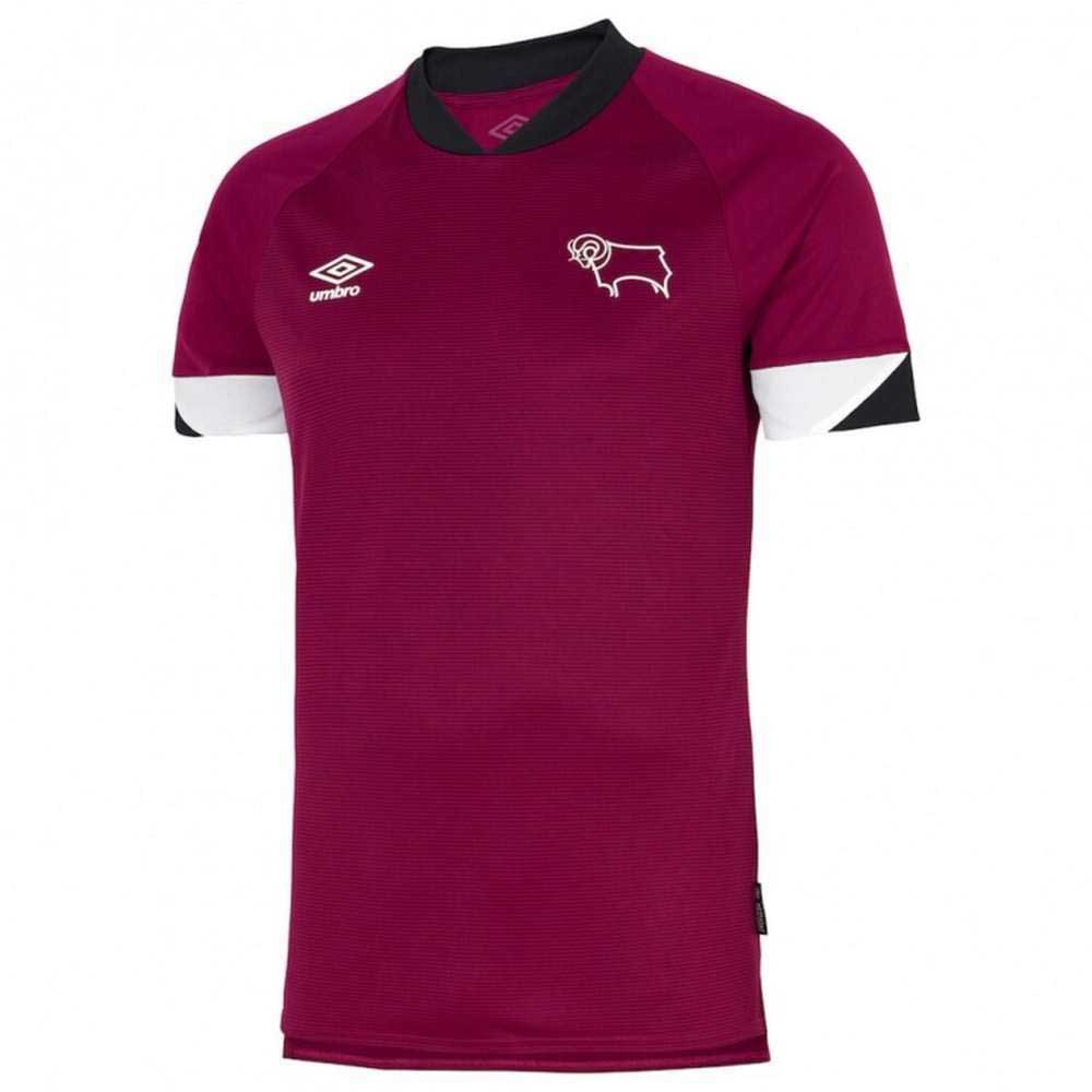 Umbro Derby County Fc Replica Short Sleeve T-shirt Third 22/23 Rot L von Umbro