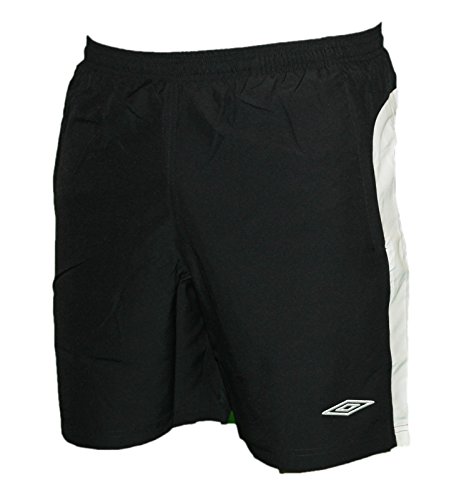 Umbro Herren Fuball Shorts, schwarz/wei, S, 697706-090 von UMBRO