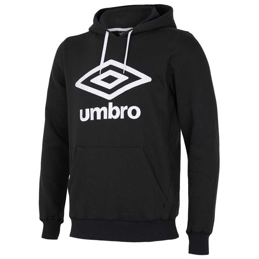 Umbro Large Logo Half Zip Sweatshirt Schwarz M Mann von Umbro
