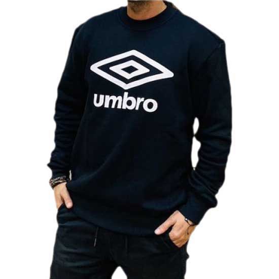 Umbro Large Logo Sweatshirt Schwarz M Mann von Umbro