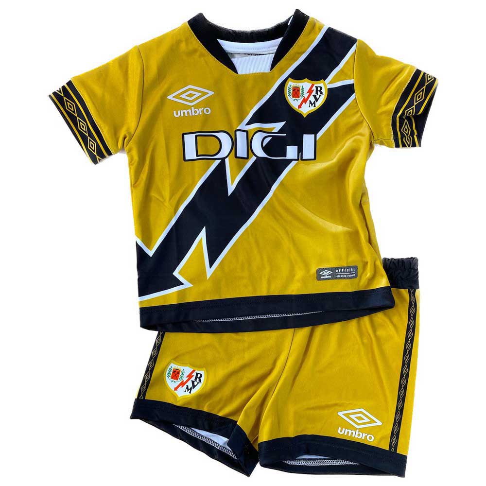 Umbro Rayo Vallecano De Madrid 23/24 Baby Set Third Gelb 12-18 Months von Umbro