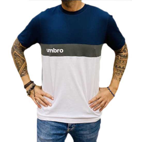 Umbro Sportswear Short Sleeve T-shirt Weiß,Blau L Mann von Umbro