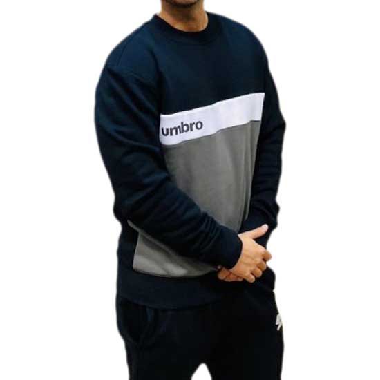 Umbro Sportswear Sweatshirt Schwarz,Grau M Mann von Umbro