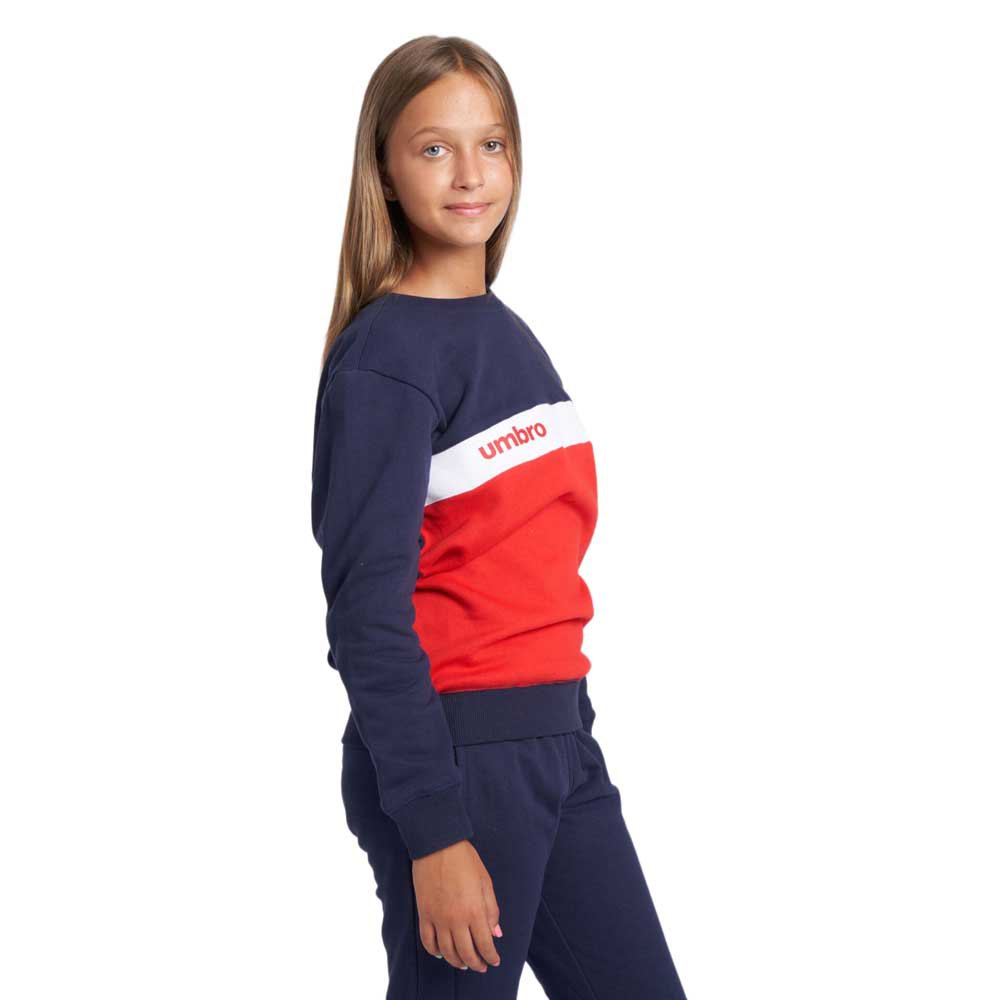 Umbro Sportswear Sweatshirt Rot,Blau YS Junge von Umbro