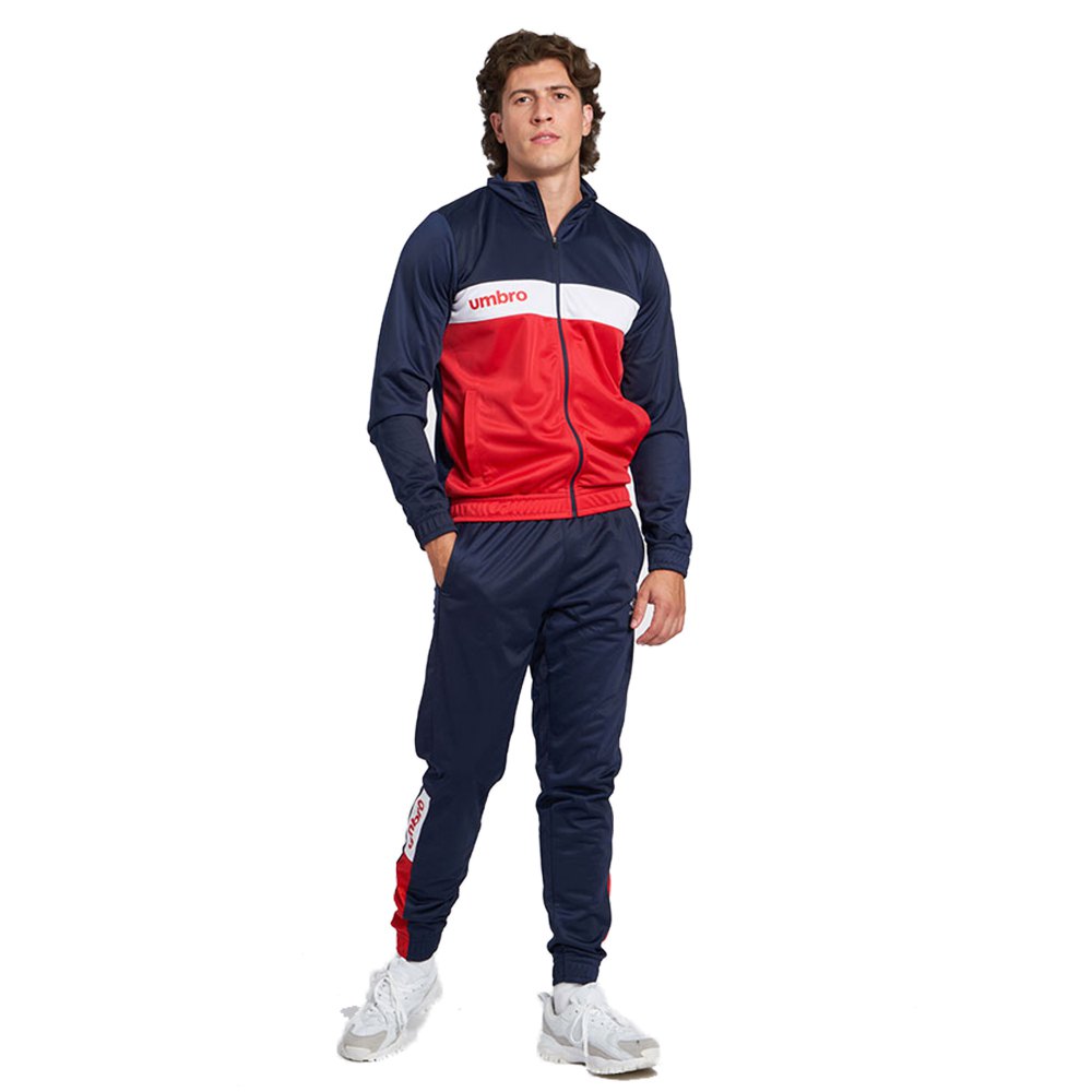 Umbro Sportswear Tracksuit Jacket Rot,Blau S Mann von Umbro