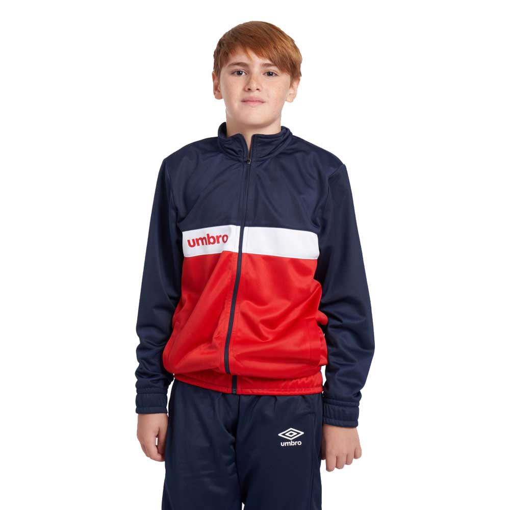 Umbro Sportswear Tracksuit Jacket Rot,Blau YL Junge von Umbro