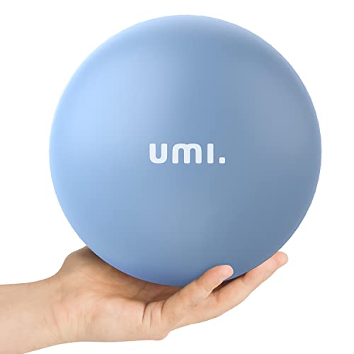 Umi Gymnastikball Klein, 23-25 cm Pilates Ball, 9 Inch Soft Yoga Ball mit aufblasbarem Strohhalm für Pilates, Yoga, Ganzkörpertraining, Verbesserung des Gleichgewichts von UmI.
