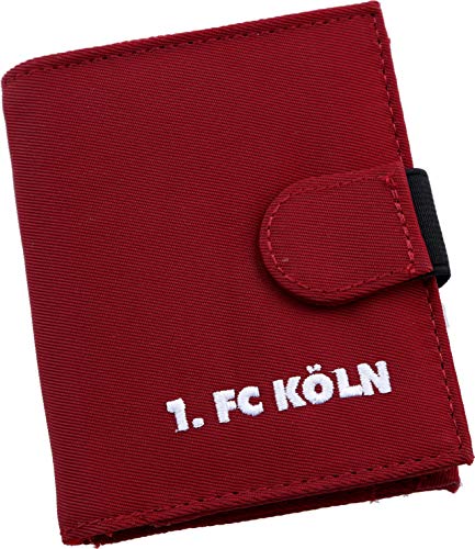 Unbekannt 1. FC Köln Geldbörse Bordeaux, 10,5 x 8,5 cm von Unbekannt