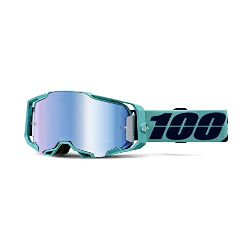 100% ARMEGA Premium Schutzbrille (Esterel – spiegelblaue Gläser) von 100%