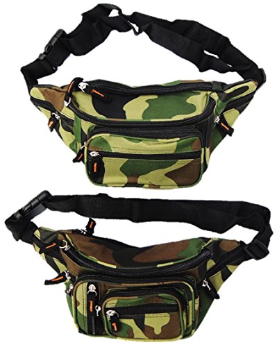2er Pack Bauchtaschen Camouflage (AA) von Unbekannt