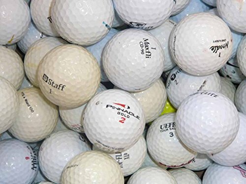 50 gebrauchte Golfbälle (Lakeballs, Markenbälle) von Unbekannt