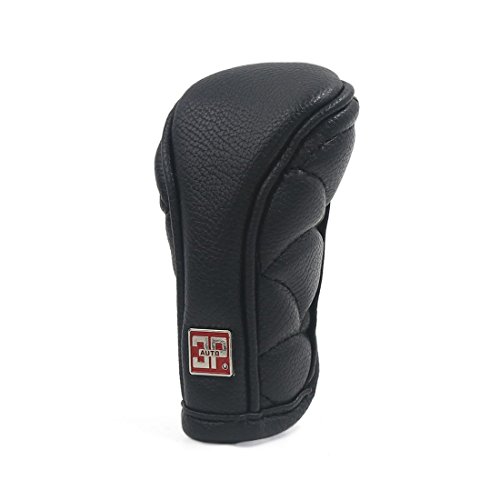 Antirutsch Reißverschluss Auto Gear Shift Knob Bezug schwarz von Unbekannt