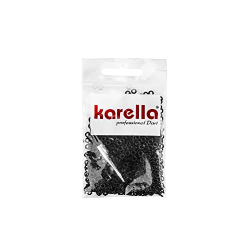 Karella Shaftlock System 1000 STK Gummiringe, für alle gängigen Darts mit 2BA-Gewinde, für Shaft und Wechselspitzen von Karella