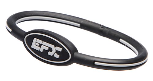 EFX Armband Silikon Oval 2011 black/white (S) von EFX