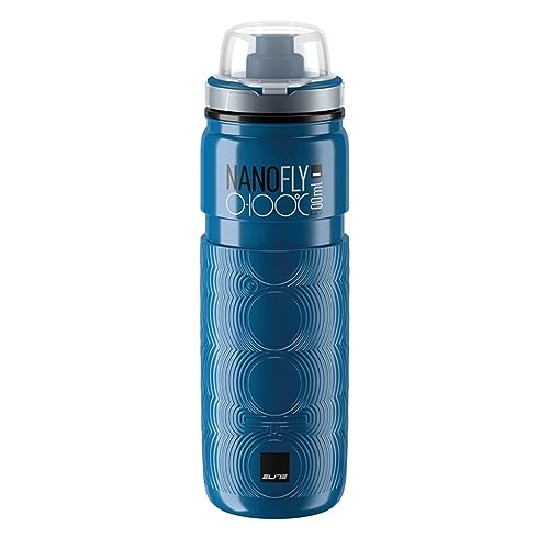 Elite Elite Unisex – Erwachsene Nanofly Thermaltrinkflasche, Blau, Einheitsgröße von Elite