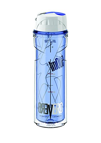 Elite Trinkflasche Thermoflasche Vero, Transparent-Blau, Standard von Unbekannt