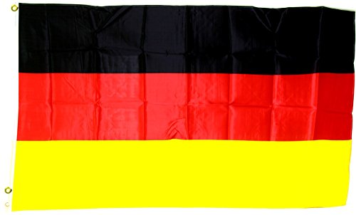 Fahne Flagge Deutschland 150 x 250 cm mit 2 Ösen von Unbekannt