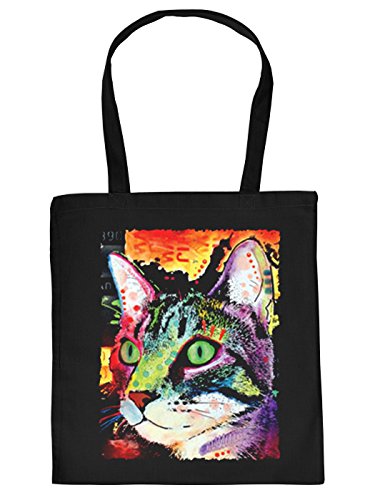 Mega Coole Tragetasche für Katzenbesitzer Stofftasche Curiosity Cat Katze Cat Geschenkidee Geschenk Baumwolltasche Katzenfreunde von Unbekannt