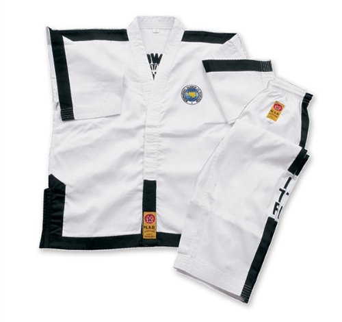 Playwell Kampfsport Itf Taekwondo Masters Anzug 4. Dan & Up - 5/180 cm von Playwell
