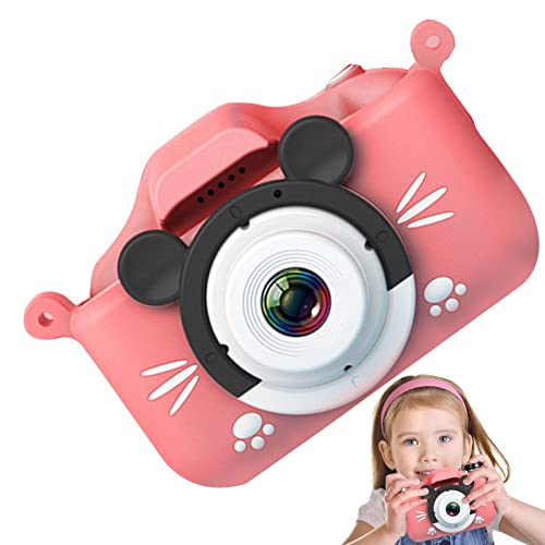 Schutzhülle aus Silikon für Digitalkamera – Schutzhülle für Kamera gegen Herunterfallen Lovely Mouse Kids, Silikon-Kamera-Cover, Cartoon, waschbar, für Kleinkinder von Unbekannt