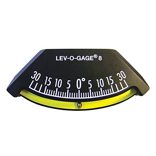 Sun Company lev-o-gage 8 – Ferse Winkel Clinometer | Hochauflösende Clinometer für modernes Boote | Reittiere Spritzwand auf von Sun Company