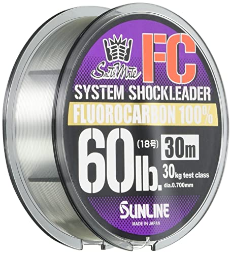 Sunline Salzwassersystem 9222 Shock-Leader Fluorocarbon FC 30 m 27,2 kg von Sunline