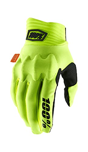 100% Herren-Handschuhe Cognito, Fluo Orange/Schwarz, Größe S, HP-10013-260-10 von 100%