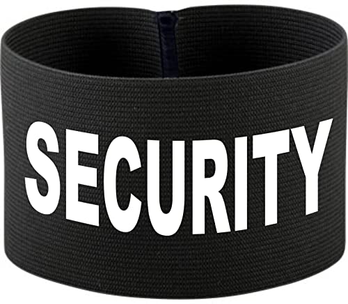 Unbekannt Armbinde Bedruckt mit Security/schwarz / 3304 von Unbekannt