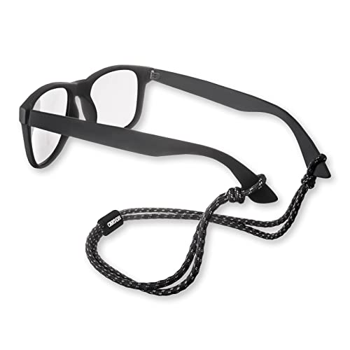 Carson Paracord Brillenband - Black/Grey (EX-50BGY) von CARSON