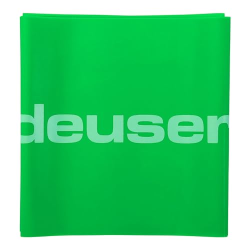 Deuser Unisex 150 2.4 M Physioband, grün, 2.4m x 15 cm EU von Deuser