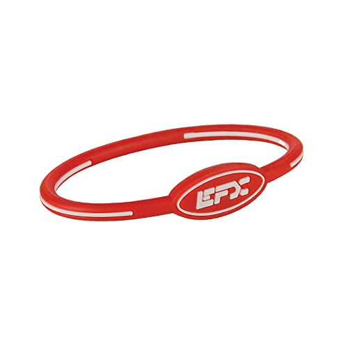 Unbekannt EFX Silikon oval Armband, rot/weiß von EFX