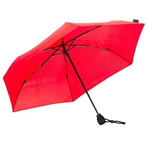 EuroSchirm Unisex – Erwachsene Light Trultra Regenschirm, Rot, One Size von EuroSCHIRM