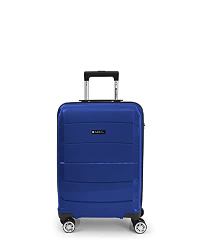 GABOL Unisex-Erwachsene Koffer C22, Blau, Einheitsgröße von Gabol
