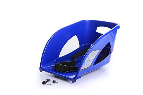 Unbekannt Kindersitz Sitz Lehne für Schlitten Kinderschlitten Rodel aus Kunststoff (Blau) von Unbekannt