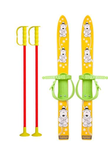 Unbekannt Kinderski Babyski Ski Lernski 70cm 7 Farben für Kinder von rg-vertrieb (Gelb) von Unbekannt