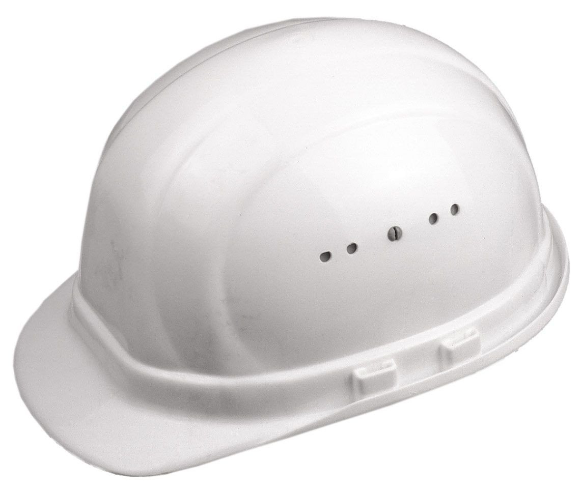 Connex Schutzhelm Schutzhelm mit Belüftung weiß stufenlos von Connex