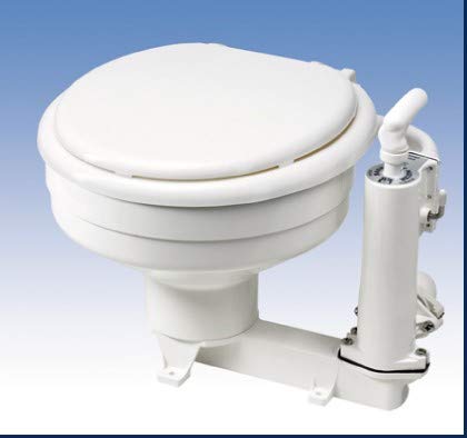 WC mit Bajonett-Deckel und Kunststofftoilettenschüssel - RM69 von Unbekannt