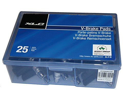 XLC Unisex – Erwachsene Bremsschuhe-2039600200 Bremsschuhe, schwarz, 70mm von XLC